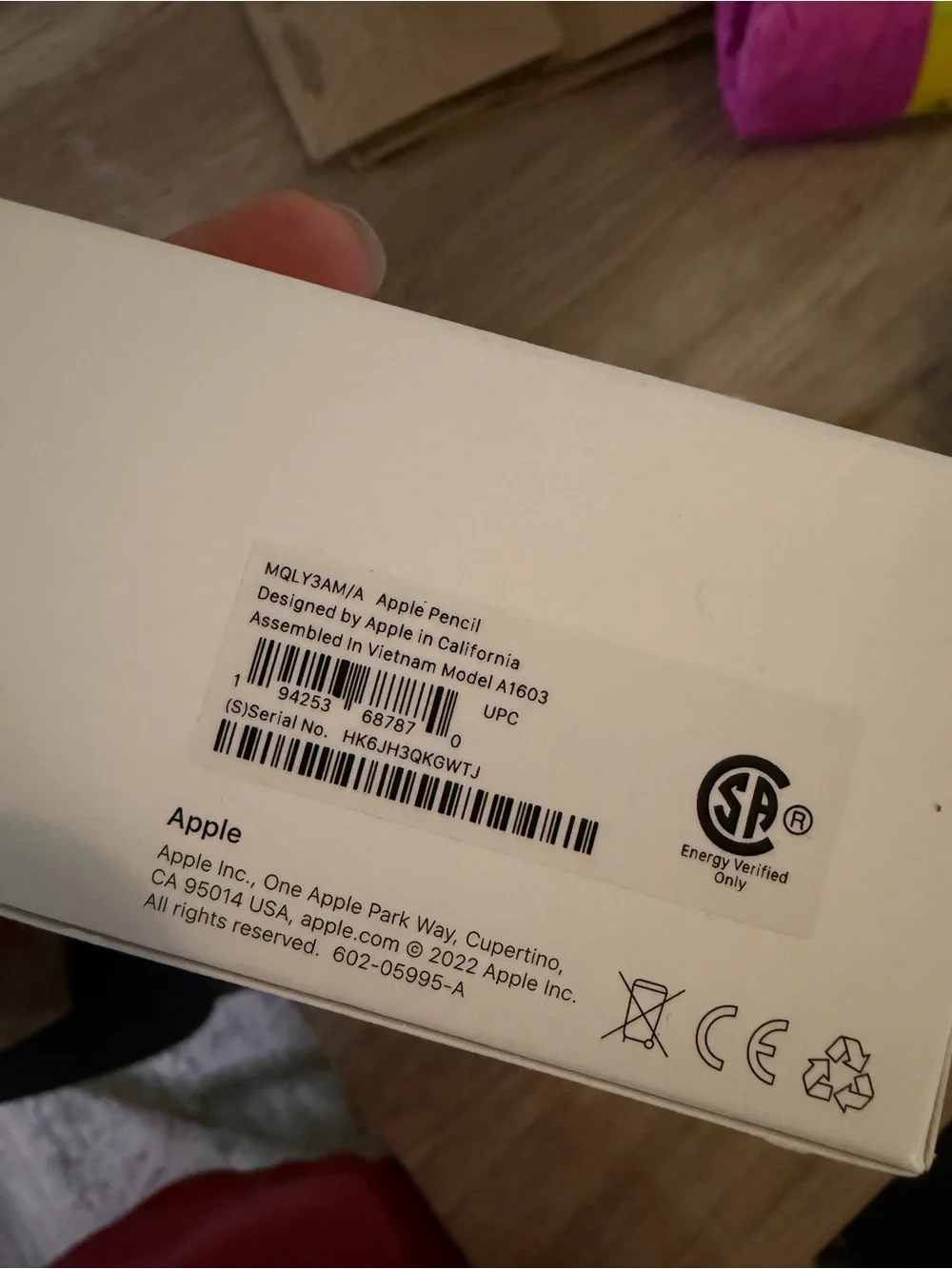 Apple Pencil and wireless keyboard